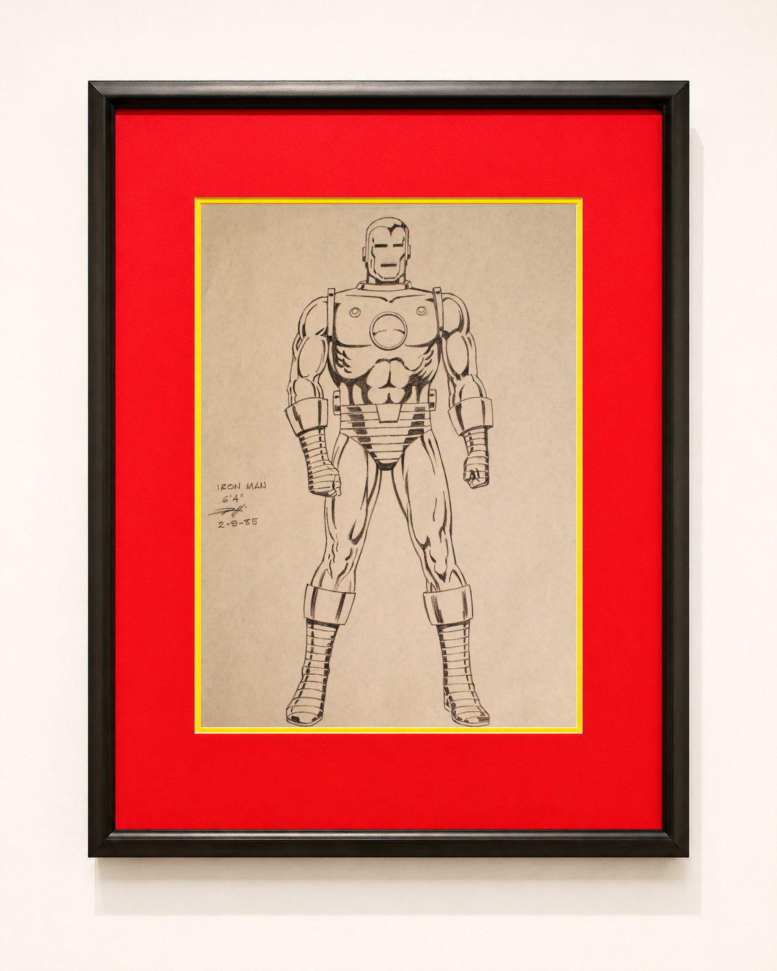 Iron Man — Animation Character Design Drawing