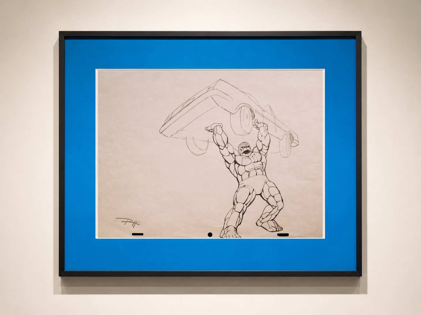 The Thing — Animation Character Design Drawing