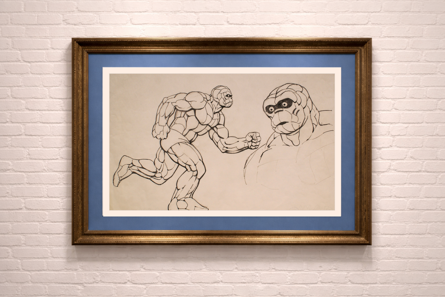 The Thing — Animation Character Design Drawing