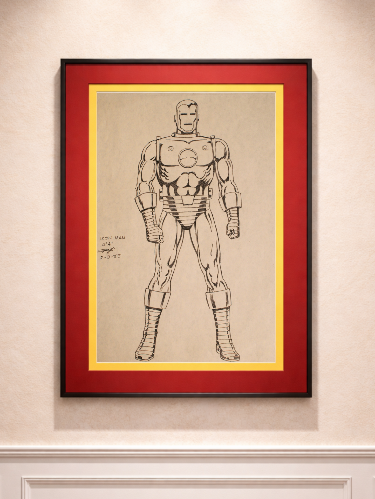 Iron Man — Animation Character Design Drawing