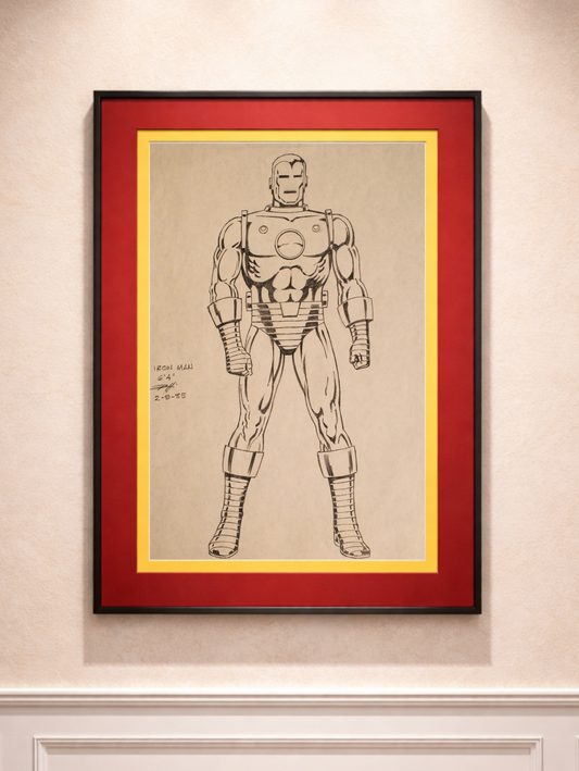 Iron Man — Animation Character Design Drawing