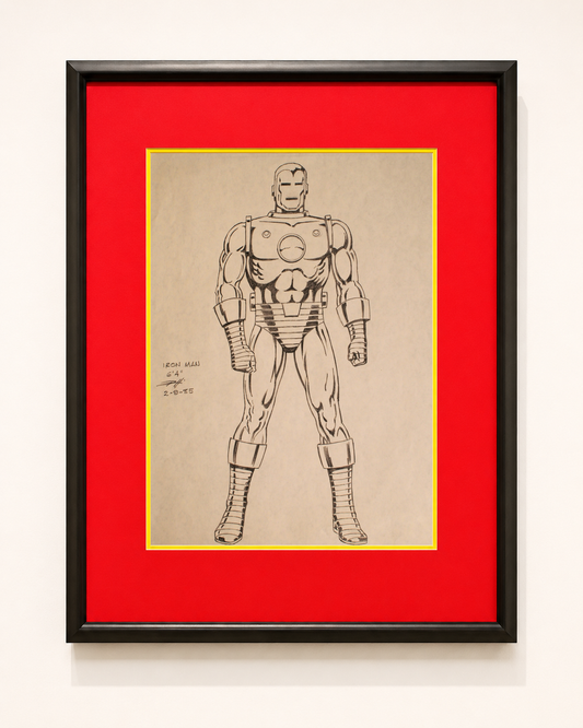 Iron Man — Animation Character Design Drawing