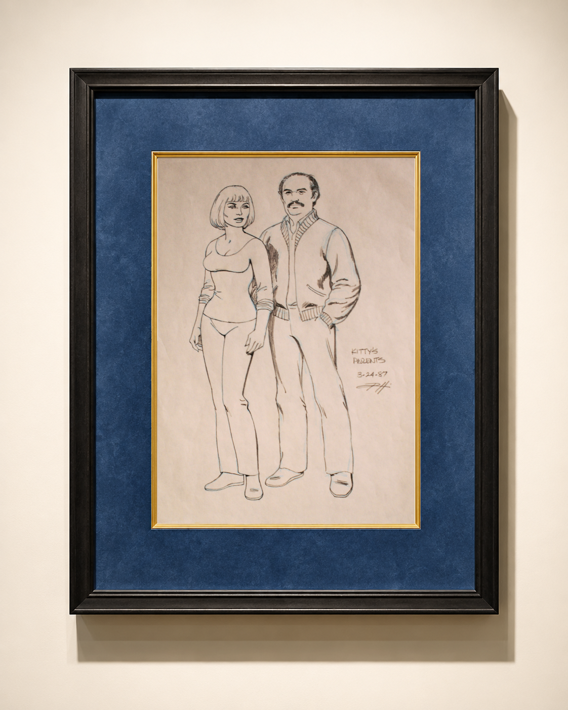 Kitty's Parents — Animation Character Design Drawing