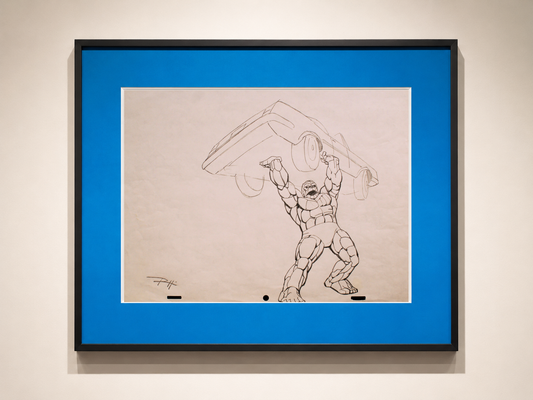 The Thing — Animation Character Design Drawing