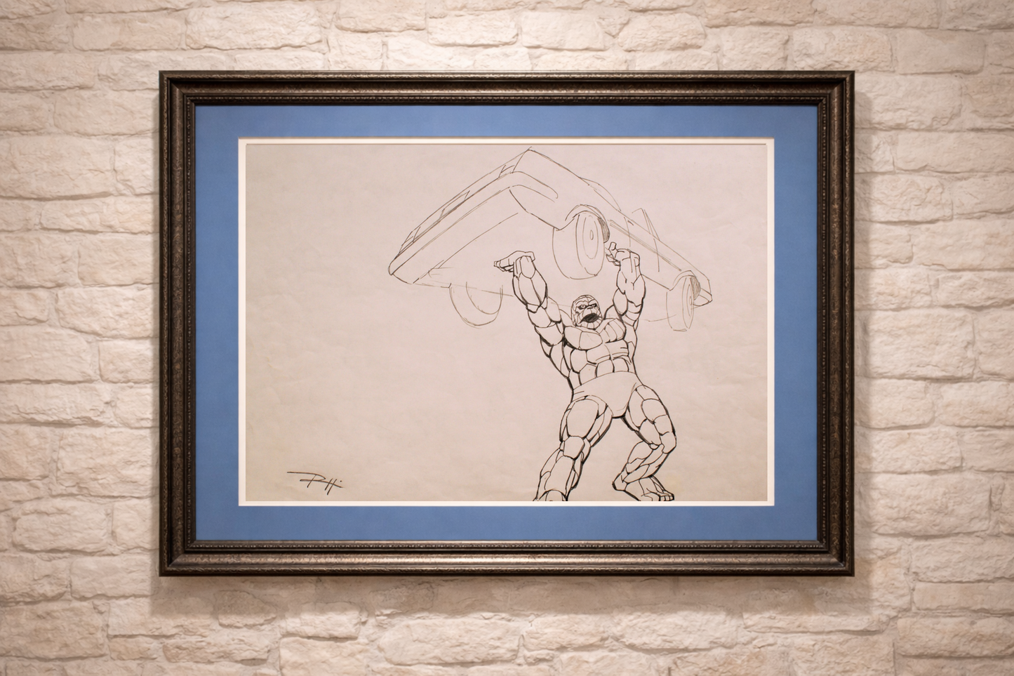 The Thing — Animation Character Design Drawing